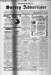 Surrey Advertiser Wednesday 06 June 1928 Page 1