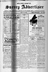 Surrey Advertiser Wednesday 13 June 1928 Page 1
