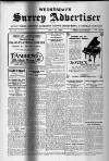 Surrey Advertiser Wednesday 18 July 1928 Page 1