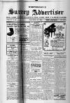 Surrey Advertiser Wednesday 19 December 1928 Page 1