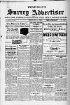 Surrey Advertiser Wednesday 26 February 1930 Page 1
