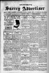 Surrey Advertiser Wednesday 06 August 1930 Page 1