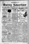 Surrey Advertiser Wednesday 01 October 1930 Page 1
