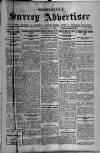 Surrey Advertiser Wednesday 03 January 1934 Page 1