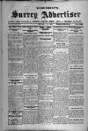 Surrey Advertiser Wednesday 17 January 1934 Page 1
