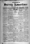 Surrey Advertiser Wednesday 24 January 1934 Page 1