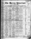 Surrey Advertiser Saturday 03 February 1934 Page 1