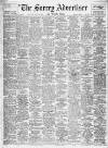 Surrey Advertiser Saturday 23 March 1946 Page 1