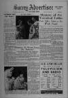 Surrey Advertiser Wednesday 12 September 1951 Page 1
