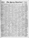 Surrey Advertiser Saturday 29 September 1951 Page 1