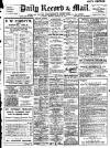 Daily Record Monday 24 January 1910 Page 1