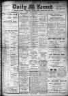 Daily Record Wednesday 25 January 1911 Page 1