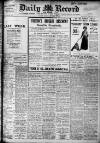 Daily Record Tuesday 25 November 1913 Page 1