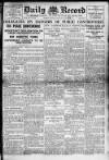 Daily Record Saturday 18 January 1919 Page 1