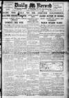 Daily Record Wednesday 21 January 1920 Page 1