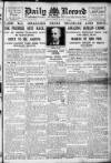 Daily Record Saturday 27 March 1920 Page 1