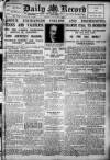 Daily Record Tuesday 11 May 1920 Page 1
