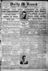 Daily Record Saturday 15 May 1920 Page 1