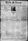Daily Record Saturday 22 May 1920 Page 1