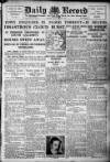Daily Record Monday 31 May 1920 Page 1
