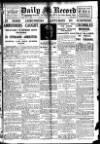 Daily Record Tuesday 18 January 1921 Page 1