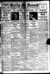 Daily Record Friday 21 January 1921 Page 1