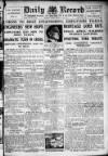 Daily Record Friday 10 March 1922 Page 1