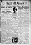 Daily Record Thursday 10 August 1922 Page 1