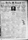 Daily Record Friday 08 September 1922 Page 1