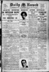 Daily Record Tuesday 06 March 1923 Page 1