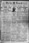 Daily Record Saturday 17 March 1923 Page 1