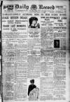Daily Record Tuesday 27 March 1923 Page 1