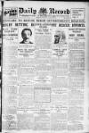 Daily Record Thursday 11 October 1923 Page 1