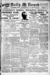 Daily Record Thursday 08 November 1923 Page 1
