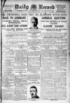 Daily Record Monday 12 November 1923 Page 1