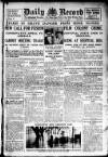 Daily Record Thursday 03 January 1924 Page 1