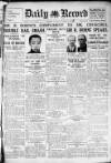 Daily Record Saturday 08 November 1924 Page 1
