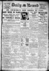Daily Record Monday 05 January 1925 Page 1