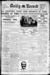 Daily Record Thursday 08 January 1925 Page 1
