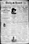Daily Record Tuesday 10 February 1925 Page 1
