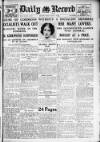 Daily Record Friday 06 March 1925 Page 1