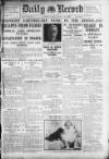 Daily Record Thursday 07 January 1926 Page 1