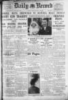 Daily Record Monday 11 January 1926 Page 1