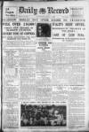 Daily Record Monday 18 January 1926 Page 1