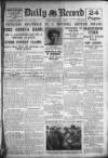 Daily Record Friday 05 March 1926 Page 1