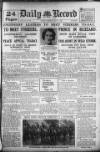 Daily Record Wednesday 10 March 1926 Page 1