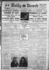 Daily Record Friday 12 March 1926 Page 1