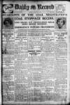 Daily Record Saturday 01 May 1926 Page 1