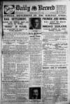 Daily Record Saturday 15 May 1926 Page 1