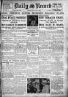 Daily Record Tuesday 03 August 1926 Page 1